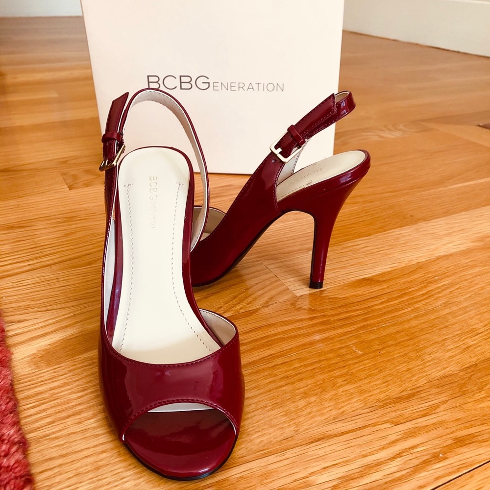 BCBGeneration Red High Heels